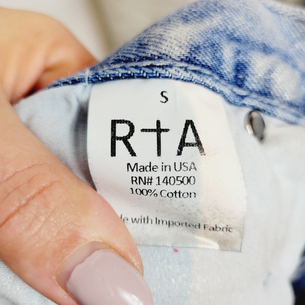 ๐๏ธ RtA Dexter metallic jeans - Picture 10 of 10